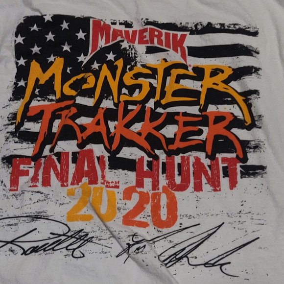 Mens Maverik Monster Trakker Race Team Final Hunt 2020 T Shirt Size 2XL - Picture 2 of 4